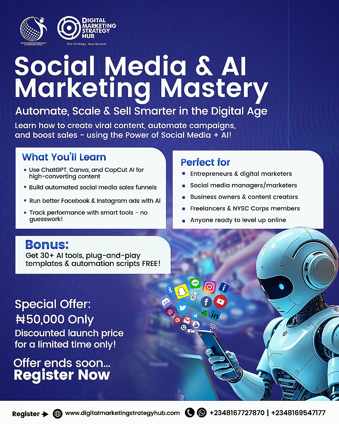 Protected: Social Media Marketing & AI Mastery Course