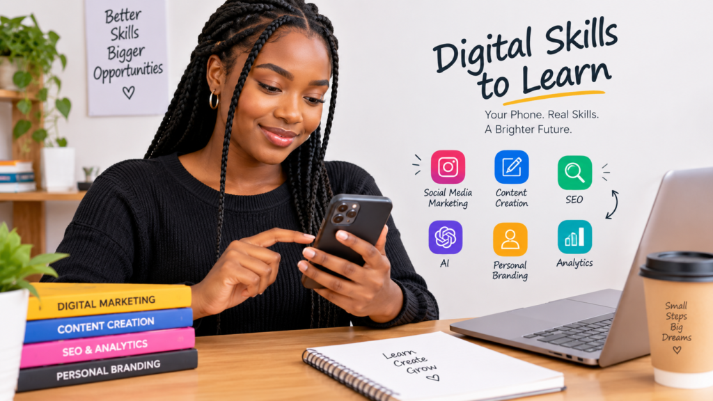 Digital skills to learn using your smartphone